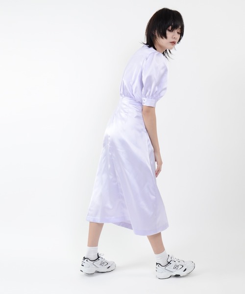 セール Narcissus パフワンピース ワンピース Narcissus ナルシス のファッション