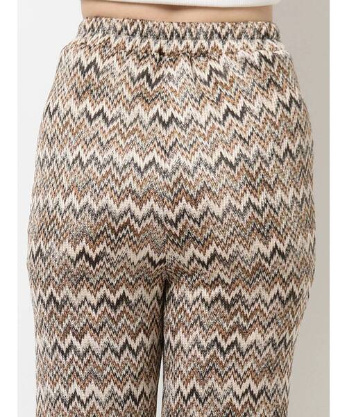 GYDA(ジェイダ)の「ニットジャカードパンツ(その他パンツ・レディース・ブラック/ベージュ・FREE)」の15枚目の写真