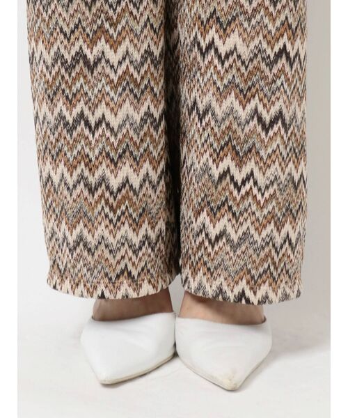 GYDA(ジェイダ)の「ニットジャカードパンツ(その他パンツ・レディース・ブラック/ベージュ・FREE)」の16枚目の写真