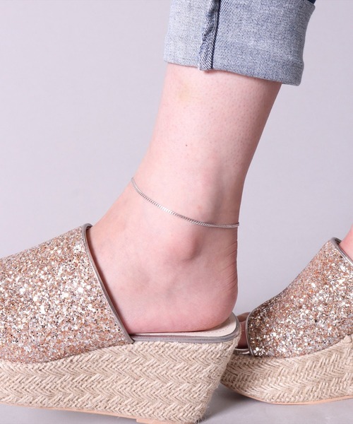 BAYBLO（ベイブロ）の「(EL)【ユニセックス】シルバー925 デザイン アンクレット（アンクレット・レディース・その他1/その他2/その他3/その他4/その他5/その他6/その他7/その他8/その他9/その他10/その他11/その他12/その他13/その他14/その他15/その他16/その他17/その他18/その他19/その他20/その他21/その他22/その他23/その他24/その他25/その他26/その他27・FREE）」の10枚目の写真