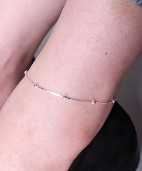 BAYBLO（ベイブロ）の「(EL)【ユニセックス】シルバー925 デザイン アンクレット（アンクレット・レディース・その他1/その他2/その他3/その他4/その他5/その他6/その他7/その他8/その他9/その他10/その他11/その他12/その他13/その他14/その他15/その他16/その他17/その他18/その他19/その他20/その他21/その他22/その他23/その他24/その他25/その他26/その他27・FREE）」の12枚目の写真