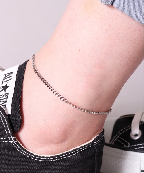 BAYBLO（ベイブロ）の「(EL)【ユニセックス】シルバー925 デザイン アンクレット（アンクレット・レディース・その他1/その他2/その他3/その他4/その他5/その他6/その他7/その他8/その他9/その他10/その他11/その他12/その他13/その他14/その他15/その他16/その他17/その他18/その他19/その他20/その他21/その他22/その他23/その他24/その他25/その他26/その他27・FREE）」の15枚目の写真