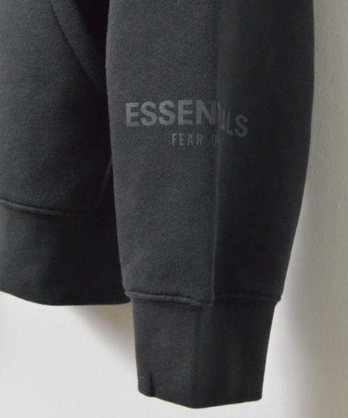 ジップアップパーカー essentials ブラック エッセンシャルズ Sサイズ FOG ESSENTIALS パーカー ESSENTIALS/エッセンシャルズ BACK