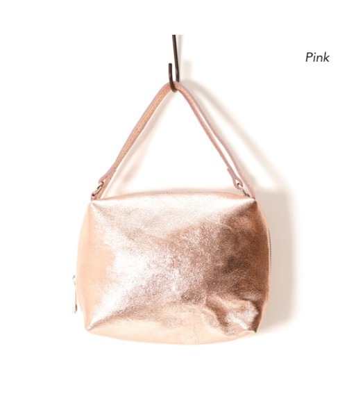 flower（フラワー）の「【MARLON/マーロン】 2WAYグリッターバッグ（ハンドバッグ・レディース・シルバー/ピンク・FREE）」の4枚目の写真