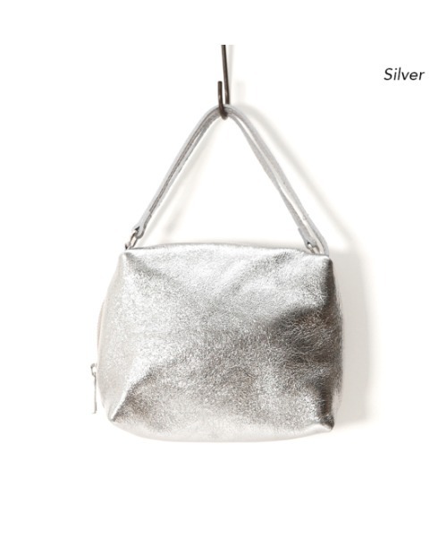 flower（フラワー）の「【MARLON/マーロン】 2WAYグリッターバッグ（ハンドバッグ・レディース・シルバー/ピンク・FREE）」の5枚目の写真