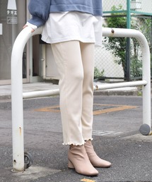 w closet | 針抜き起毛リブメローパンツ(その他パンツ)