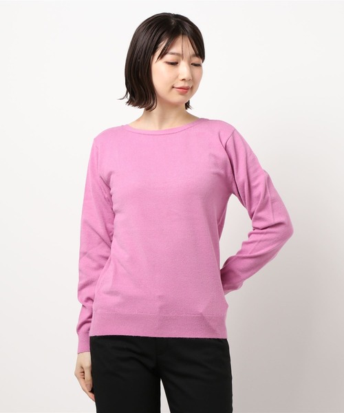 後ろリボンニット ニット セーター ニット セーター Nina Mew ニーナミュウ のファッション インターネットで