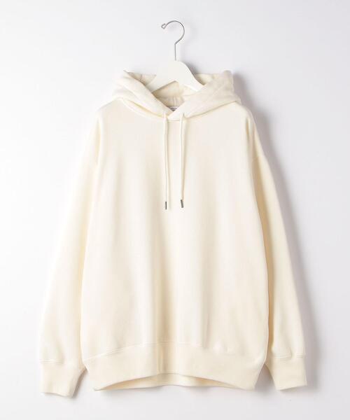 green label relaxing(グリーンレーベルリラクシング)の「< 機能性 / 抗菌 > SC クリーンスウェット フーディー 長袖(パーカー・メンズ・グレー/マスタード/オフホワイト/ネイビー・S/L/M/XL)」の1枚目の写真