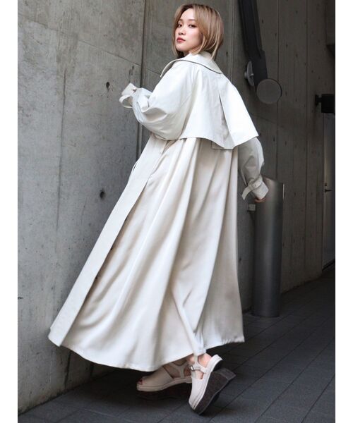 MURUA（ムルーア）の「カーブウェッジサンダル（サンダル・レディース・ブラック/アイボリー・35/36/37）」の7枚目の写真