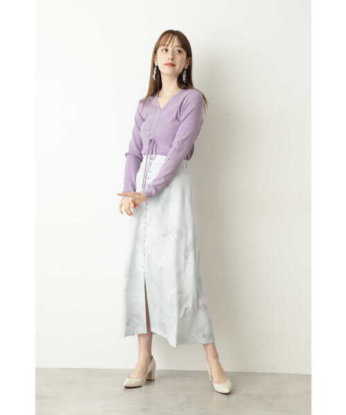 JILL STUART（ジルスチュアート）の「◆【WEB限定 サイズ：4 】ベラマーブルスカート（スカート・レディース・グレー/グリーン・0/2/4）」の19枚目の写真