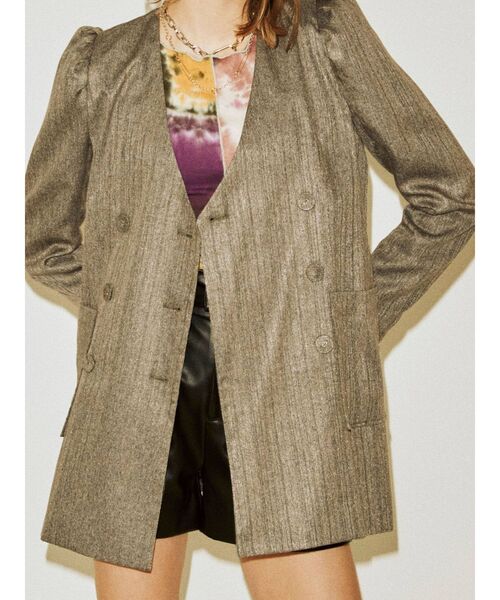 jouetie（ジュエティ）の「ジャケットミニワンピース（ワンピース・レディース・ブラック/ブルー/ブラウン・MEDIUM）」の15枚目の写真