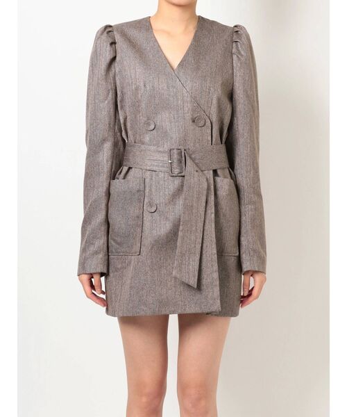 jouetie（ジュエティ）の「ジャケットミニワンピース（ワンピース・レディース・ブラック/ブルー/ブラウン・MEDIUM）」の22枚目の写真