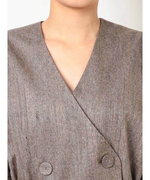 jouetie（ジュエティ）の「ジャケットミニワンピース（ワンピース・レディース・ブラック/ブルー/ブラウン・MEDIUM）」の19枚目の写真