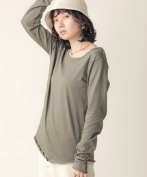 【WEB限定】バックラウンドメローカットソー