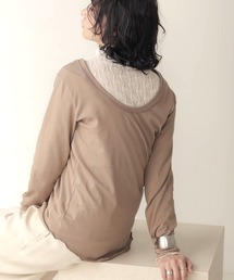 【WEB限定】バックラウンドメローカットソー