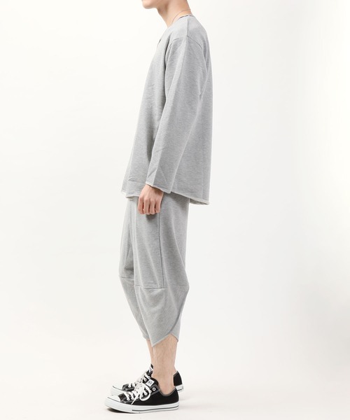 TopIsm(トップイズム)の「スウェット素材サルエルワイドスウェットパンツ(その他パンツ・メンズ・ホワイト/ブラック/ベージュ/グレー・LL/M/L)」の11枚目の写真