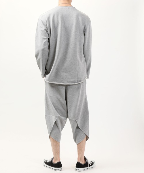TopIsm(トップイズム)の「スウェット素材サルエルワイドスウェットパンツ(その他パンツ・メンズ・ホワイト/ブラック/ベージュ/グレー・LL/M/L)」の8枚目の写真