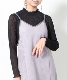 シアープリーツカットソー