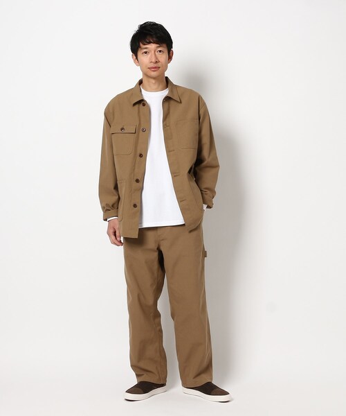 THE SHOP TK (ザ ショップ ティーケー )の「◆ホップサックカバーオール(ミリタリージャケット・メンズ・ベージュ/チャコールグレー/ネイビー・05/03/02/01/04)」の15枚目の写真