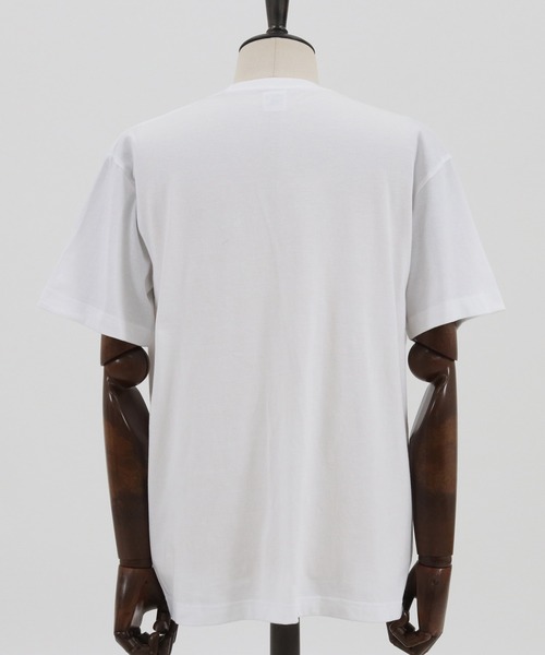 CAMBIO(カンビオ)の「mt7119- ワンポイント刺繍T_Skull & Flower Tシャツ(Tシャツ/カットソー・メンズ・ブラック/ダークブラウン/ホワイト・XL/L/S/M)」の13枚目の写真
