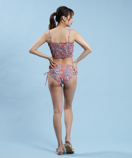 セール】Beach Queen/ビーチクイーン リーフ柄ショーツ 単品水着