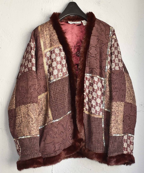 美品 ルコック リブニット ハーフジップ セーター ロゴ 刺繍 黒 メンズ L