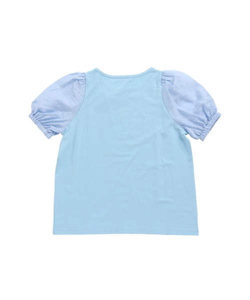 JENNI love（ジェニィラブ）の「ふんわりスリーブTシャツ（Tシャツ/カットソー・キッズ・オフホワイト/サックスブルー/ラベンダー・140cm/150cm/160cm/130cm）」の17枚目の写真