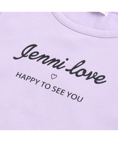JENNI love（ジェニィラブ）の「ふんわりスリーブTシャツ（Tシャツ/カットソー・キッズ・オフホワイト/サックスブルー/ラベンダー・140cm/150cm/160cm/130cm）」の19枚目の写真