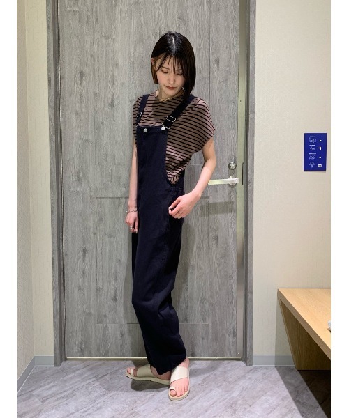 GLOBAL WORK（グローバルワーク）の「リラックス美人フレンチ/935357（Tシャツ/カットソー・レディース・ホワイト系その他/ブラウン系その他/ベージュ/ブルー系その他/ラベンダー/ブラック・MEDIUM/LARGE）」の18枚目の写真