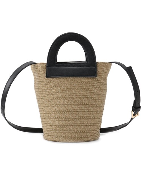 UNTITLED(アンタイトル)の「◆ミニクリテミニバッグ(ハンドバッグ・レディース・ベージュ系その他7/ライトグレー系4/ブラック・00)」の3枚目の写真