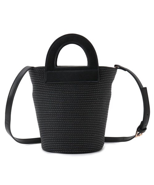 UNTITLED(アンタイトル)の「◆ミニクリテミニバッグ(ハンドバッグ・レディース・ベージュ系その他7/ライトグレー系4/ブラック・00)」の2枚目の写真