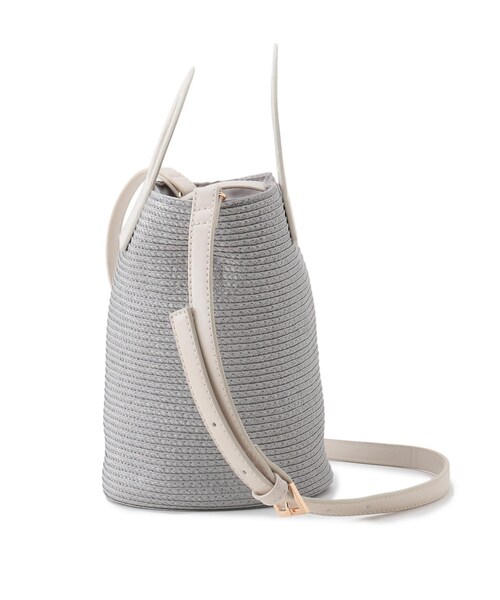 UNTITLED(アンタイトル)の「◆ミニクリテミニバッグ(ハンドバッグ・レディース・ベージュ系その他7/ライトグレー系4/ブラック・00)」の6枚目の写真