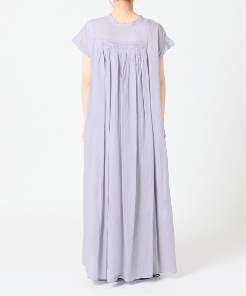 Simplicite（サンプリシテ）の「2wayボタン開きボイルワンピース◆（ワンピース・レディース・ブラック/パープル/ブラウン/グリーン・FREE）」の18枚目の写真