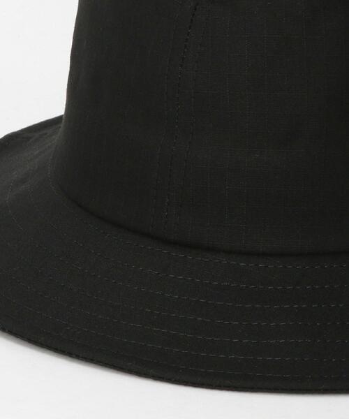 Charcoal TOKYO（チャコールトーキョー）の「＜Charcoal（チャコール）＞ RIPSTOP 4P HAT/ハット（ハット・メンズ・ブラック/ホワイト・FREE）」の5枚目の写真