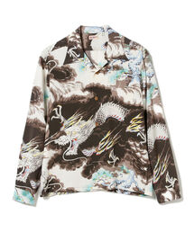 SUN SURF / DRAGON レーヨン ロングスリーブシャツ＜MEN＞☆
