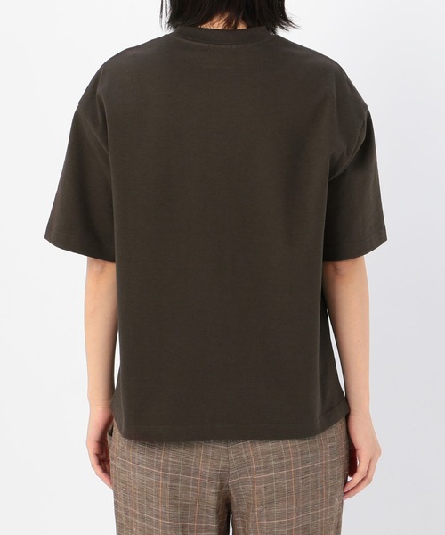 Scye（サイ）の「◇【Scye】〈別注〉 ロゴTシャツ WOMEN（Tシャツ/カットソー・レディース・ライトブルー/ブラウン/アイボリー・38）」の12枚目の写真