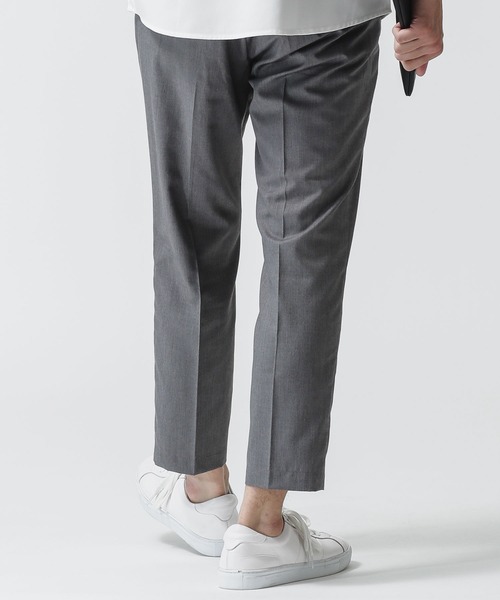 NANO universe（ナノユニバース）の「【WEB限定】TRアンクルテーパードスラックス（スラックス・メンズ・ブラック/ライトグレー/チャコール・マルチサイズ）」の11枚目の写真