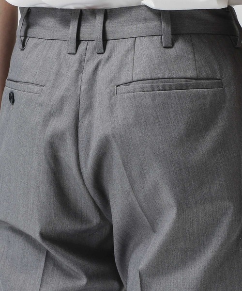 NANO universe（ナノユニバース）の「【WEB限定】TRアンクルテーパードスラックス（スラックス・メンズ・ブラック/ライトグレー/チャコール・マルチサイズ）」の10枚目の写真