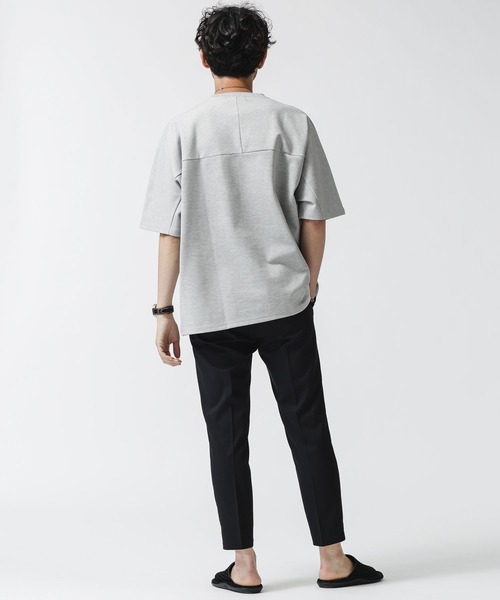 NANO universe（ナノユニバース）の「【WEB限定】TRアンクルテーパードスラックス（スラックス・メンズ・ブラック/ライトグレー/チャコール・マルチサイズ）」の13枚目の写真