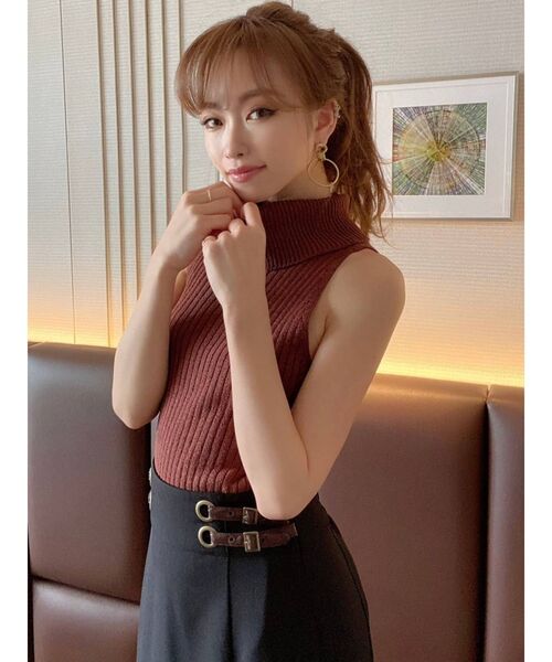 RESEXXY（リゼクシー）の「フェイクレザーポイントマーメイドスカート（スカート・レディース・ベージュ/ブラック/その他1・FREE）」の19枚目の写真