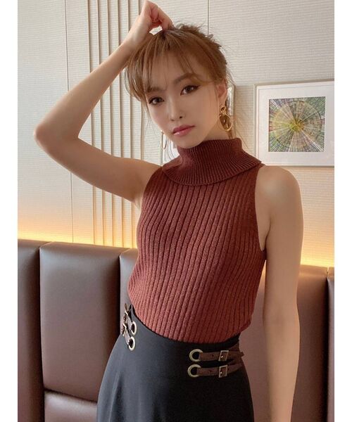 RESEXXY（リゼクシー）の「フェイクレザーポイントマーメイドスカート（スカート・レディース・ベージュ/ブラック/その他1・FREE）」の17枚目の写真