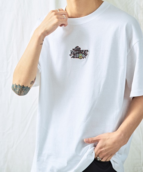 Mupetts 刺繍ロゴプリントtシャツ ユニセックス アニメ Tシャツ カットソー Publux パブリュクス のファッション The セール Publux パブリュクス ベルエポック