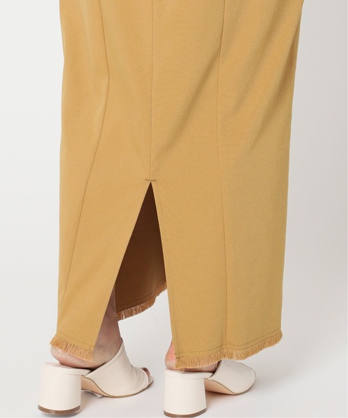 Simplicite(サンプリシテ)の「バックギャザージャンSK◆(ジャンパースカート・レディース・キャメル/ブラック/チャコールグレー・FREE)」の7枚目の写真