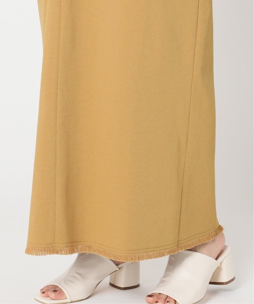 Simplicite(サンプリシテ)の「バックギャザージャンSK◆(ジャンパースカート・レディース・キャメル/ブラック/チャコールグレー・FREE)」の11枚目の写真