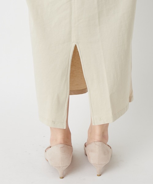 RIVE DROITE（リヴドロワ）の「【WEB限定】ラッフル袖ワンピース（ワンピース・レディース・ブラック/チャコールグレー/ベージュ・FREE）」の9枚目の写真