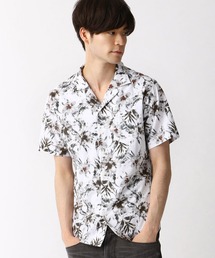 HIDEAWAYS NICOLE | オープンカラープリントシャツ(シャツ/ブラウス)