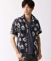 HIDEAWAYS NICOLE | オープンカラープリントシャツ(シャツ/ブラウス)