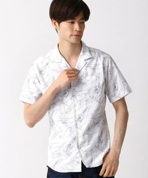 HIDEAWAYS NICOLE | オープンカラープリントシャツ(シャツ/ブラウス)