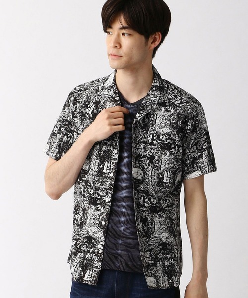 HIDEAWAYS NICOLE（ハイダウェイニコル）の「オープンカラープリントシャツ（シャツ/ブラウス・メンズ・その他5/その他2/その他1/その他3/その他4・LARGE/X-LARGE/MEDIUM）」の11枚目の写真