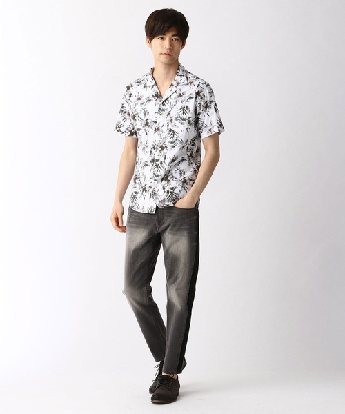 HIDEAWAYS NICOLE（ハイダウェイニコル）の「オープンカラープリントシャツ（シャツ/ブラウス・メンズ・その他5/その他2/その他1/その他3/その他4・LARGE/X-LARGE/MEDIUM）」の15枚目の写真